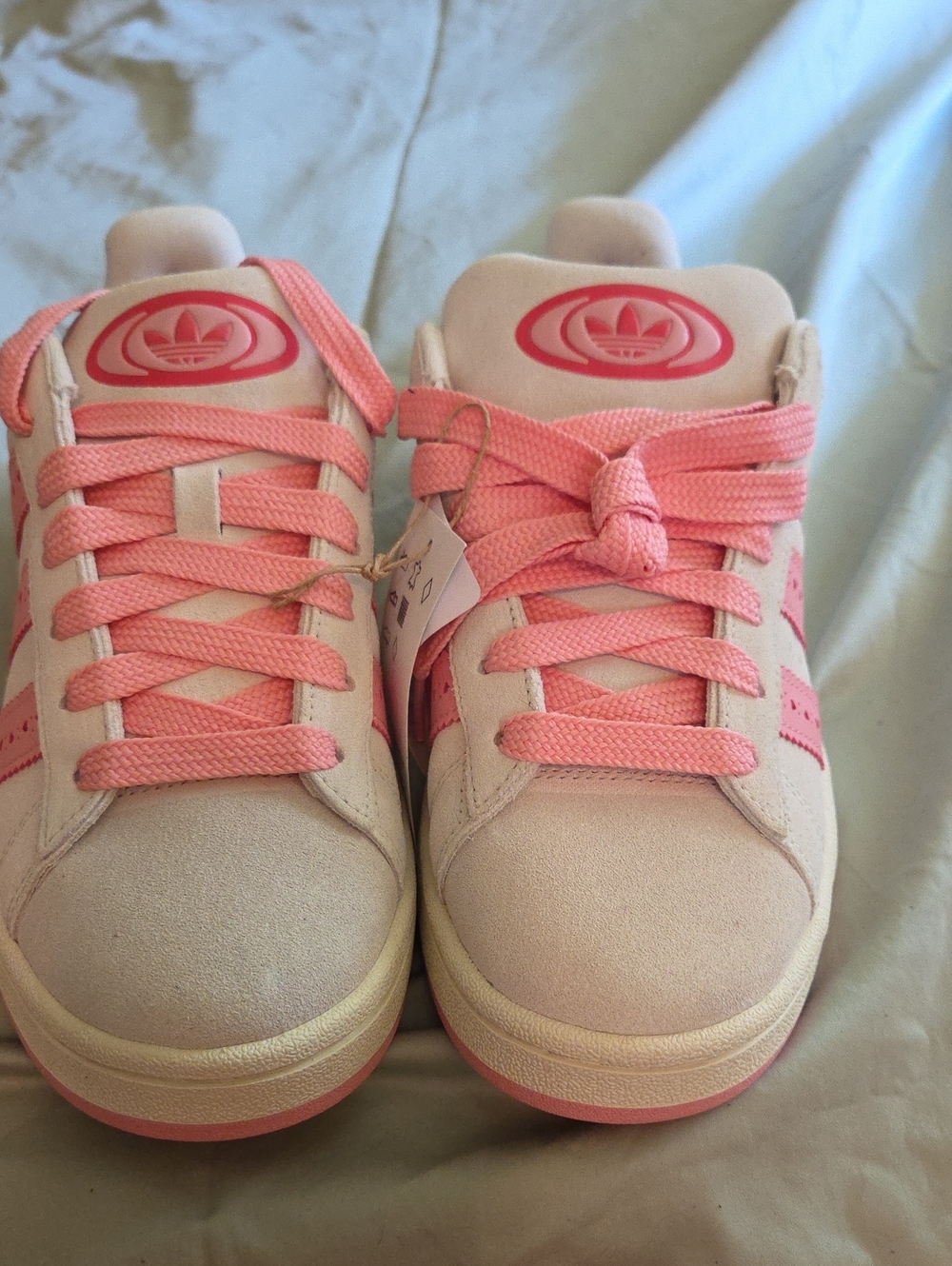 adidas 2025 Valentine Campus White With Pink